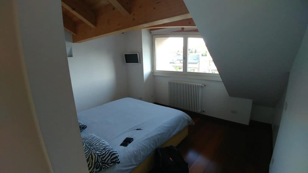 Airbnb in Milan - bedroom