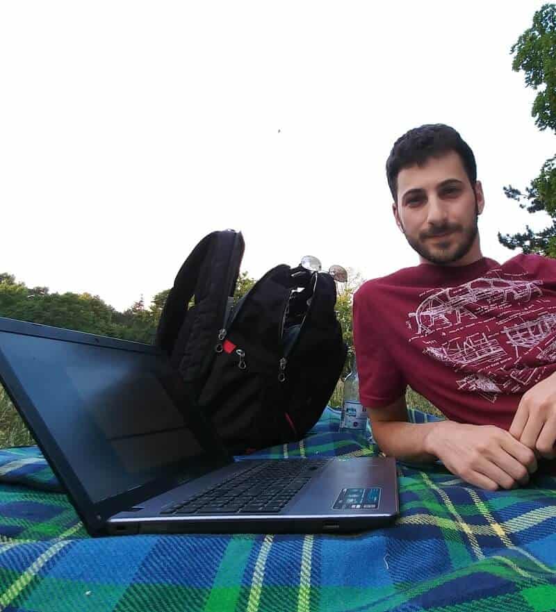 Working in the Park