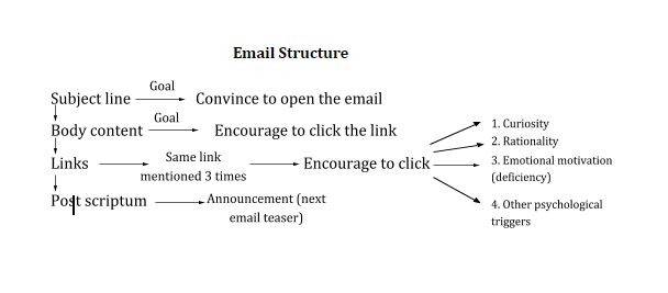 email marketing structure