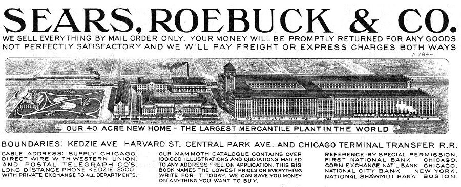 sears roebuck & co letterhead