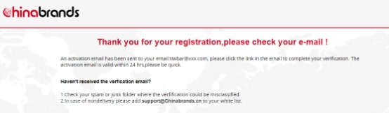 Registration verification