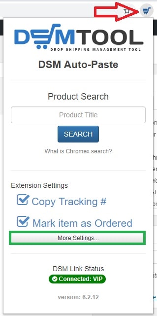 Setting up your DSM Auto-Paste Chrome Extension