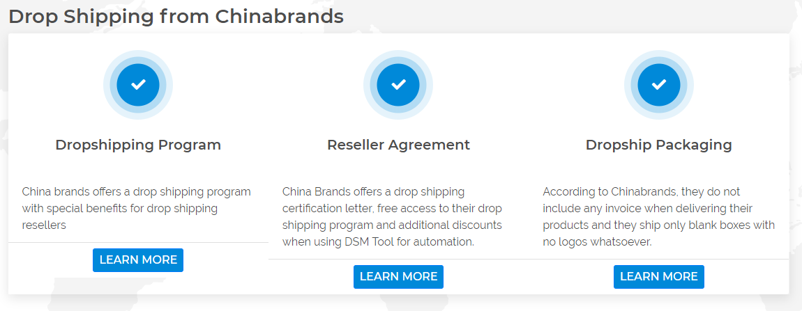 Dropshipping information about Chinabrands