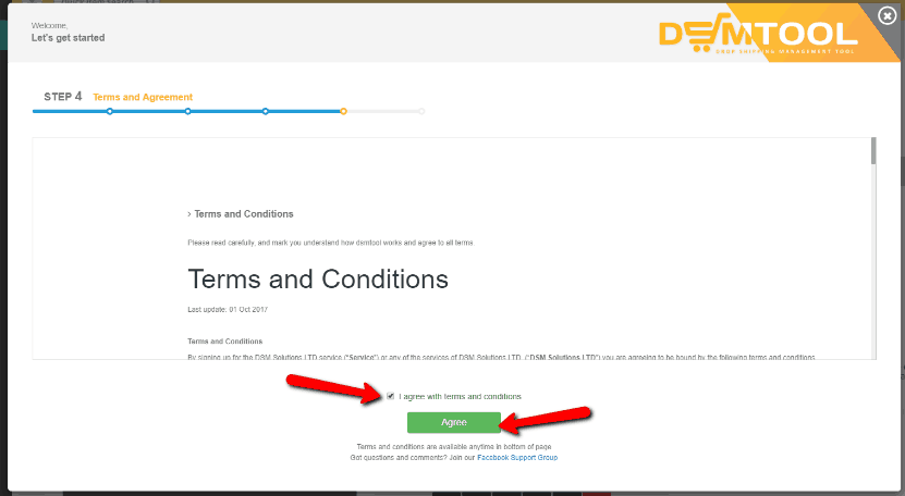 DSM Tool Terms and Conditions