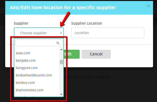 DSM Tool supported suppliers in dropshipping suppliers setting