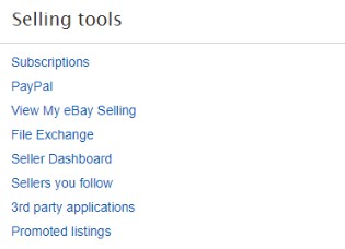 eBay promoted listings on eBay seller dashboard