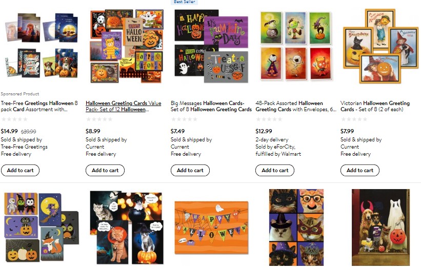 best selling halloween products examples