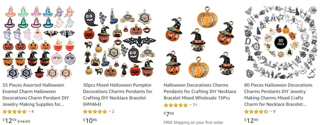 dropshipping halloween jewelry examples