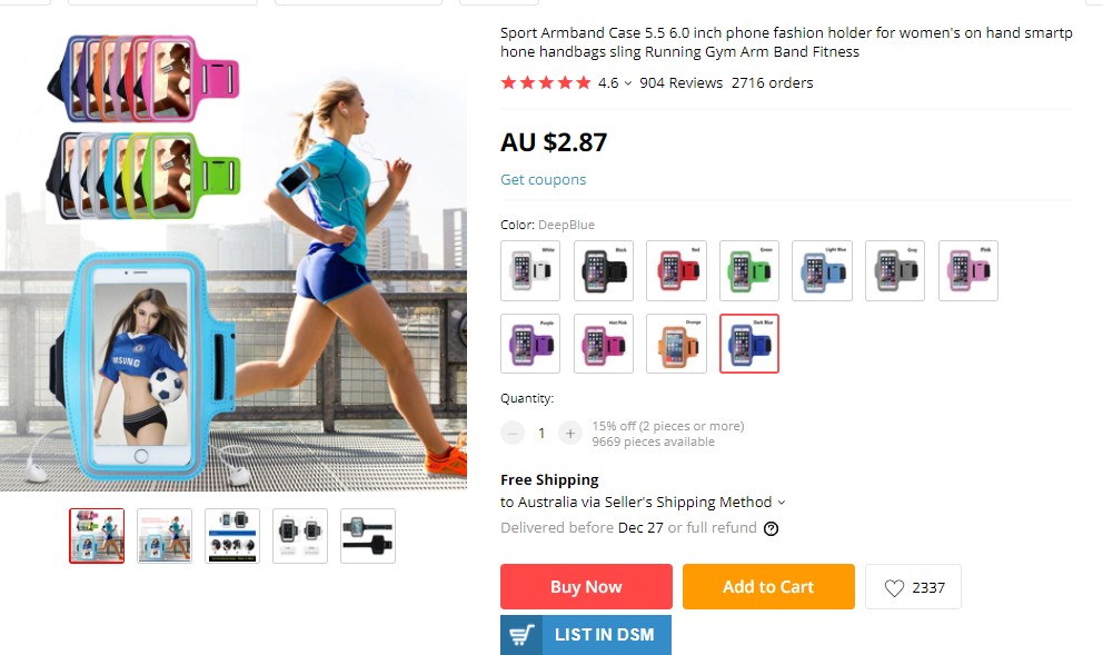 Dropshipping in eBay Australia from Aliexpress 