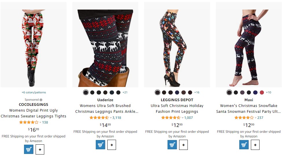 leggins to sell before Christmas