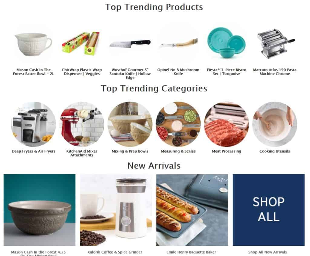 Everything Kitchens as a supplier for dropshipping
