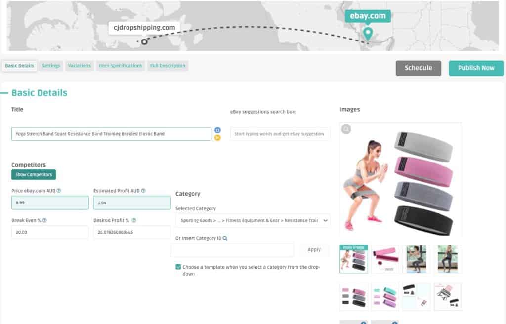 Drop shipping from CJDropshipping via DSM Tool