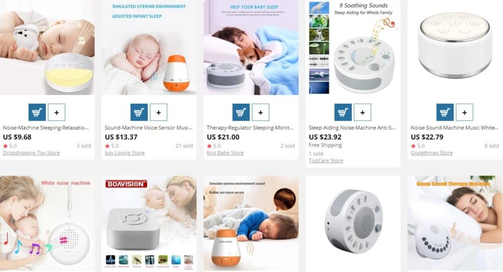 noise machine for sleeping as useful Mother's Day gift idea
