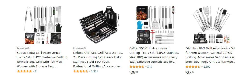 Dropship 3 PCS Stainless Steel BBQ Grill Utensils Set to Sell Online at a  Lower Price