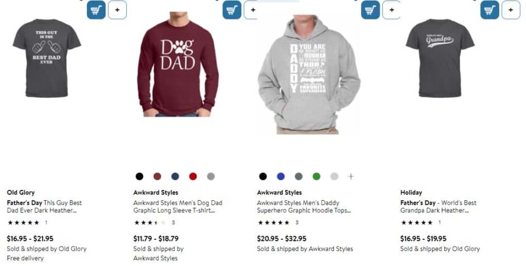 Items for drop shipping on Father's Day