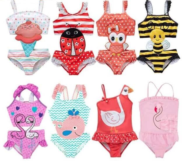 Swimsuits as dropshipping baby clothes idea