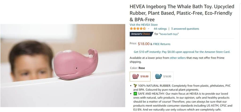 plant-based baby products for bathing