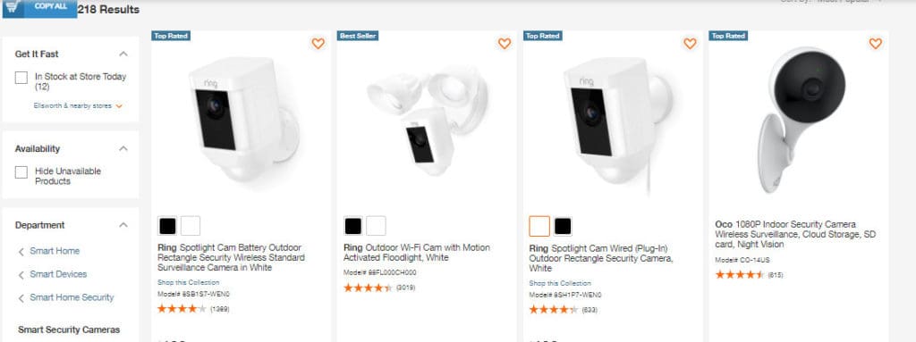 dropshipping security cameras