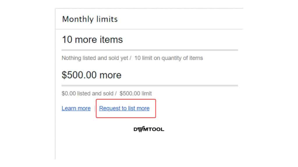 how to increase ebay selling limits 