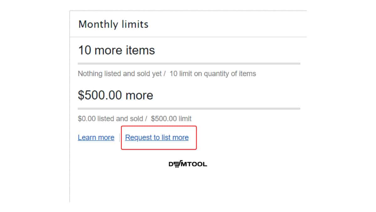 how to increase ebay selling limits