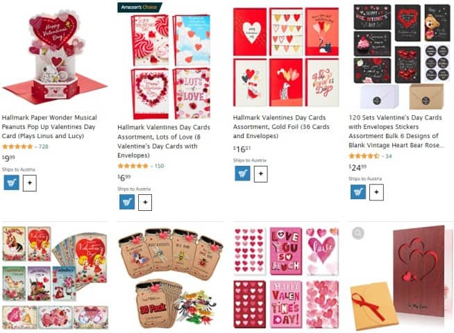 Amazon ideas for Valentines Day dropshipping products 