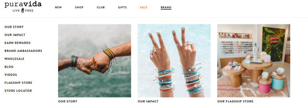 Pura Vida - one of the most successfull Shopify stores