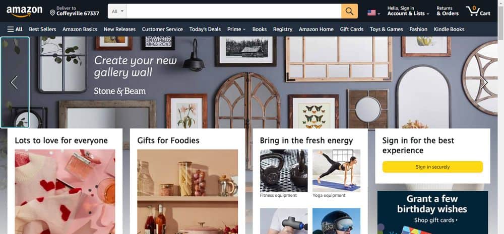 Amazon - American dropship supplier 