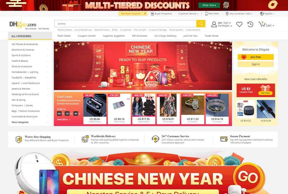 Best 10 Sites like DHgate in China: DHgate Alternatives- EJET Sourcing