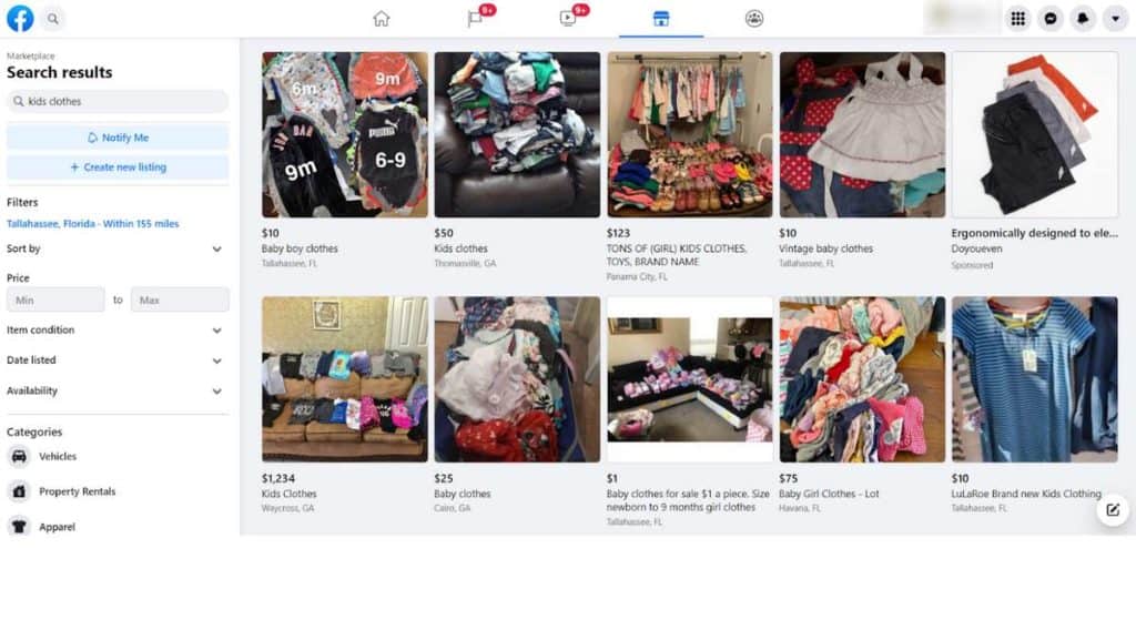 Kids Clothing Products to sell on Facebook