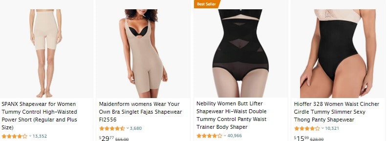 shapewear for  spring dropshipping