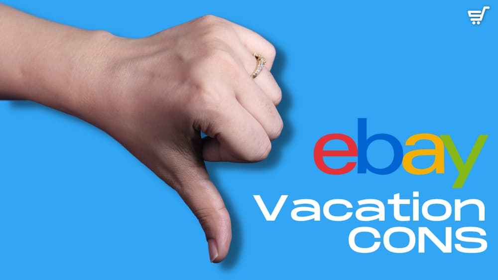 ebay vacation mode cons