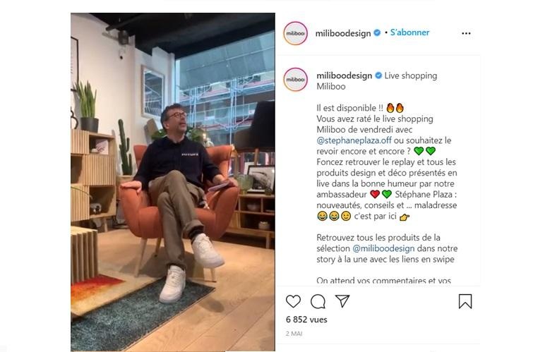 social commerce brand Instagram steaming