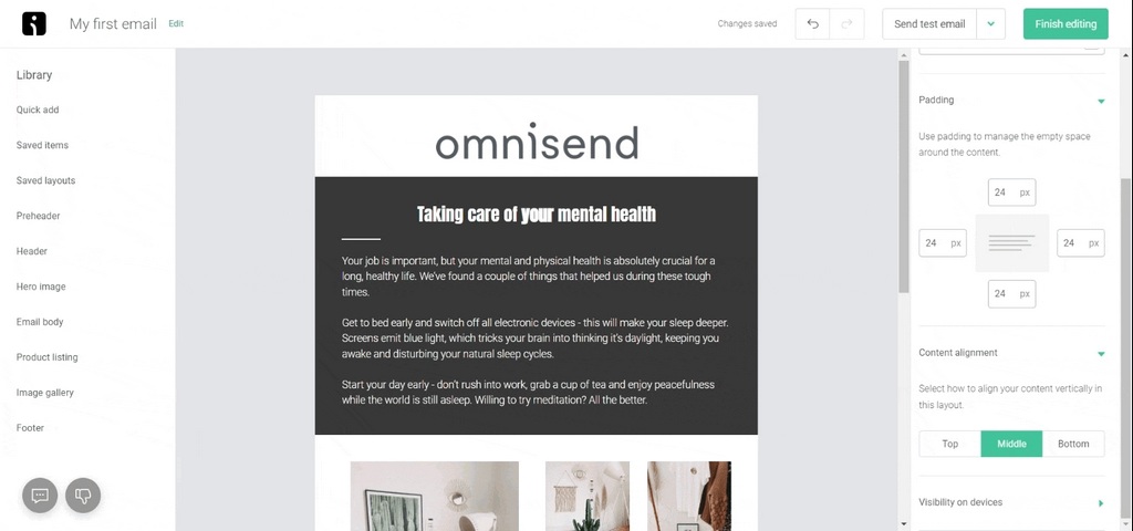 omnisend email marketing for ecommerce