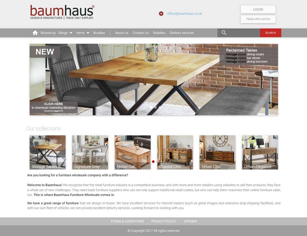 baumhaus dropshipping furniture UK