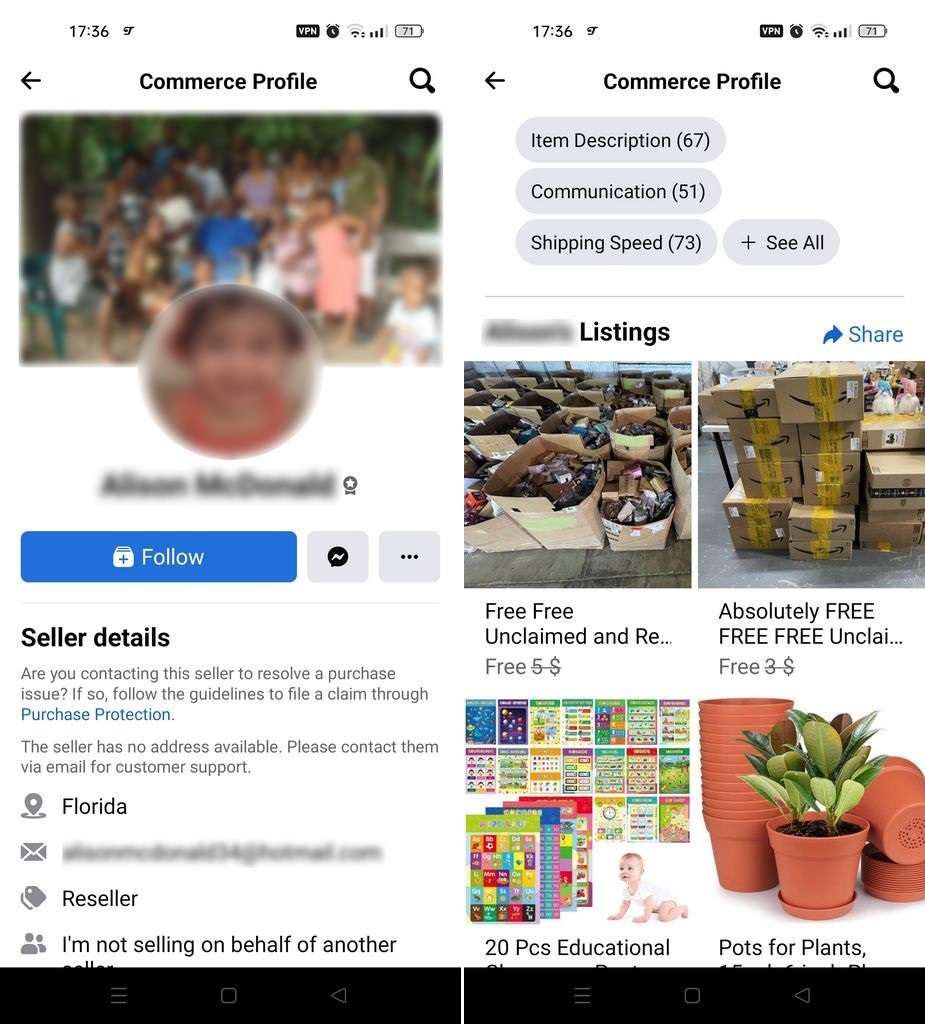 How to Rate a Seller in Facebook Marketplace