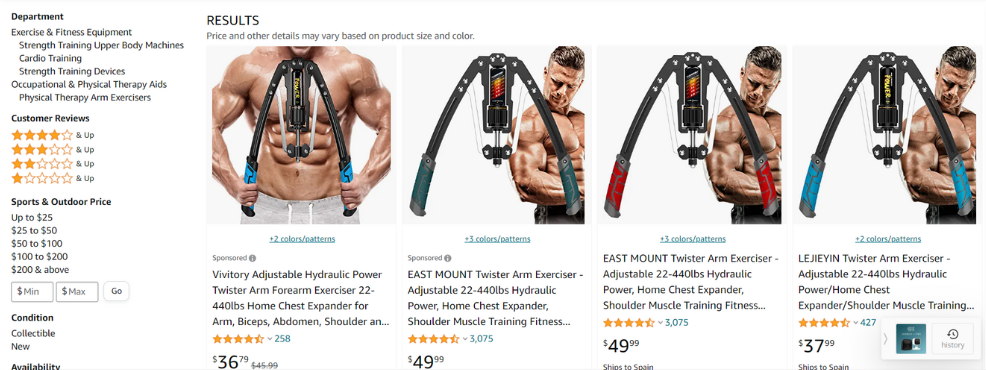 Best fitness products outlet to sell online