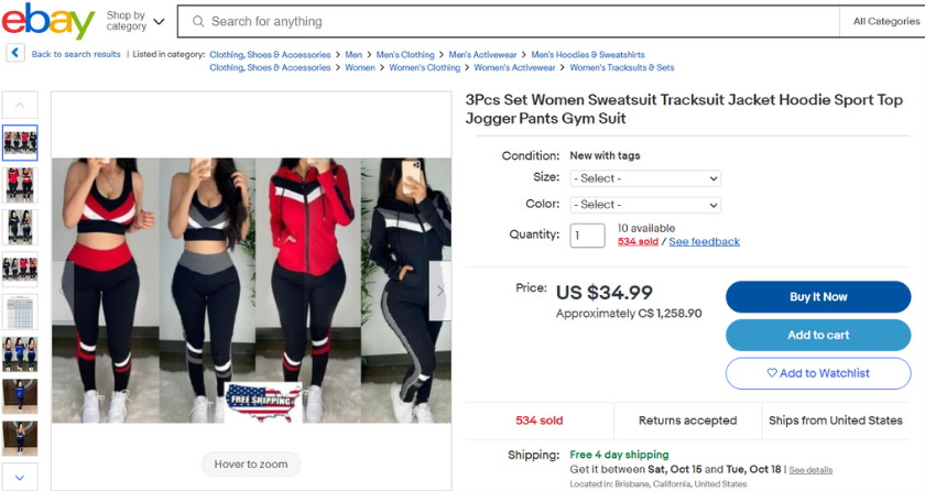 Activewear Dropshipping - Fitness Apparel Manufacturer