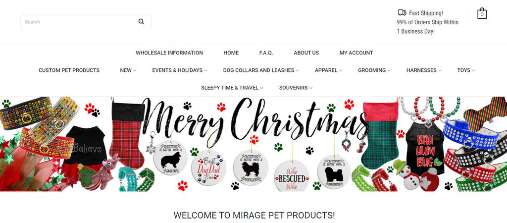 mirage dropshipping pet stores usa