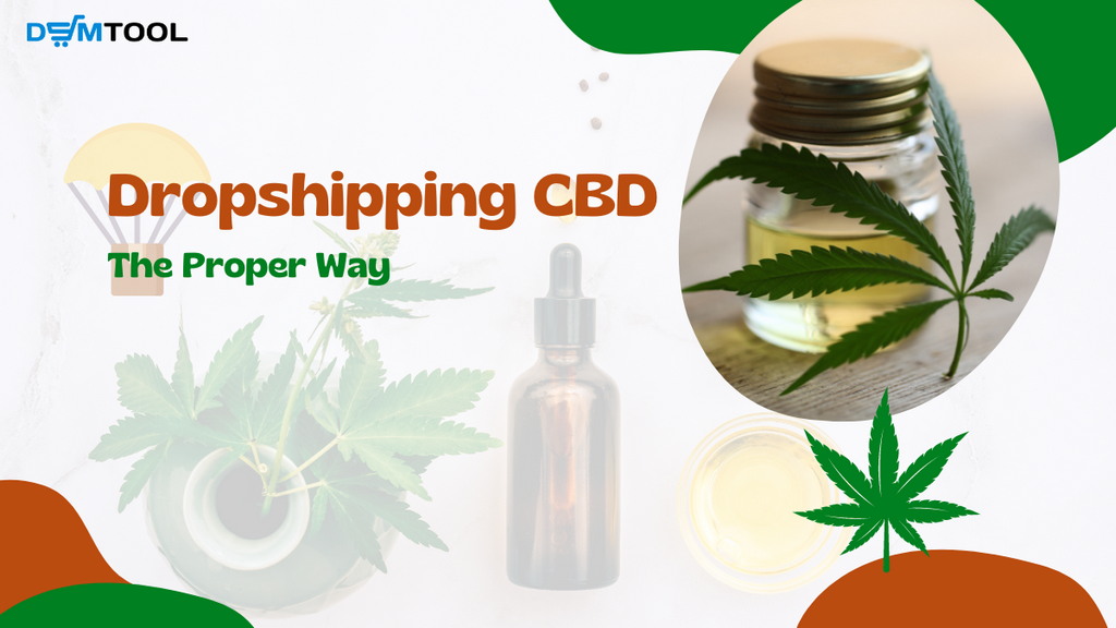 start CBD drop shipping business