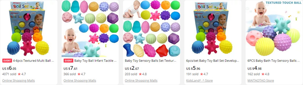 Balls toys best baby products to sell online