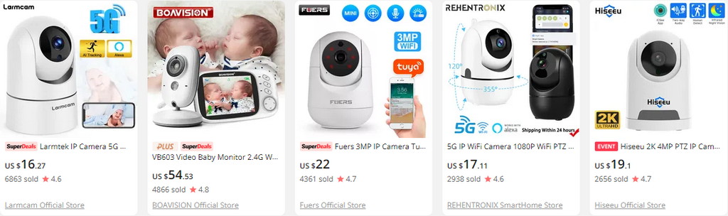 surveillance baby products dropshipping