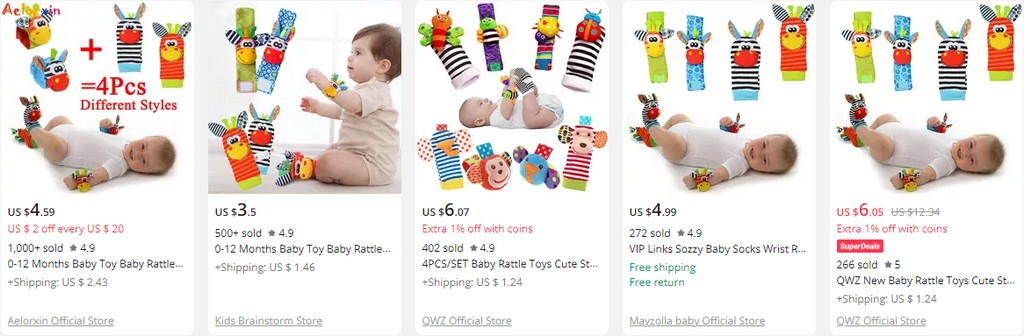 Wrist rattles best baby products to sell online