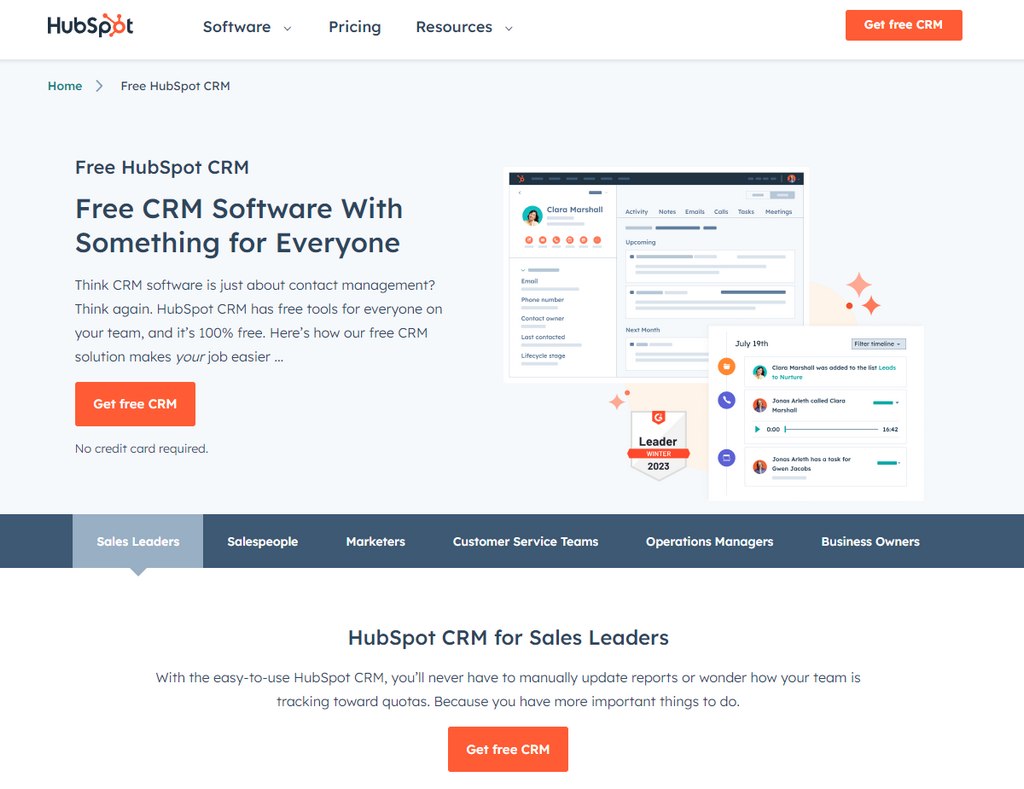 HubSpot CRM tools for eCommerce