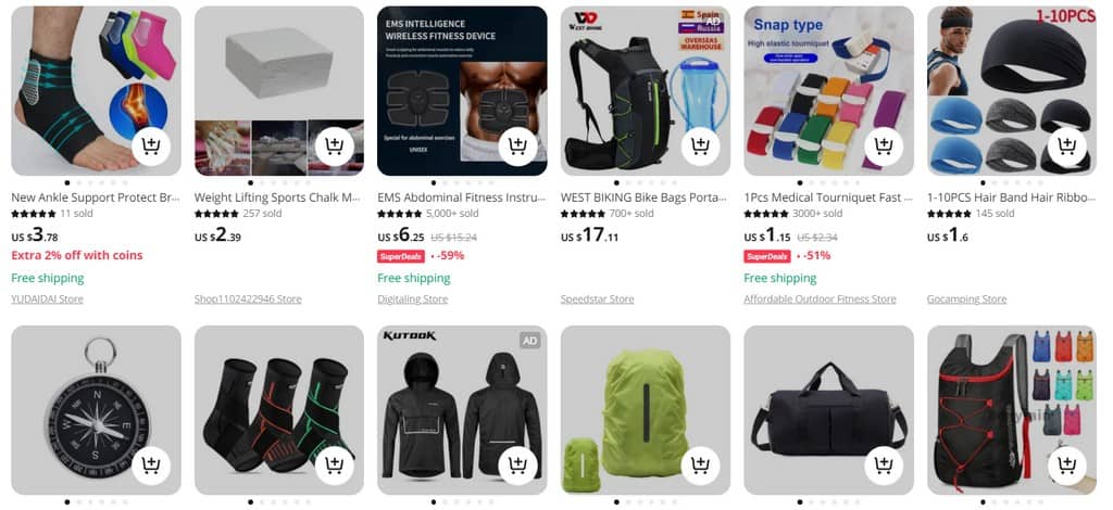 Sports & Outdoors autumn products to sell