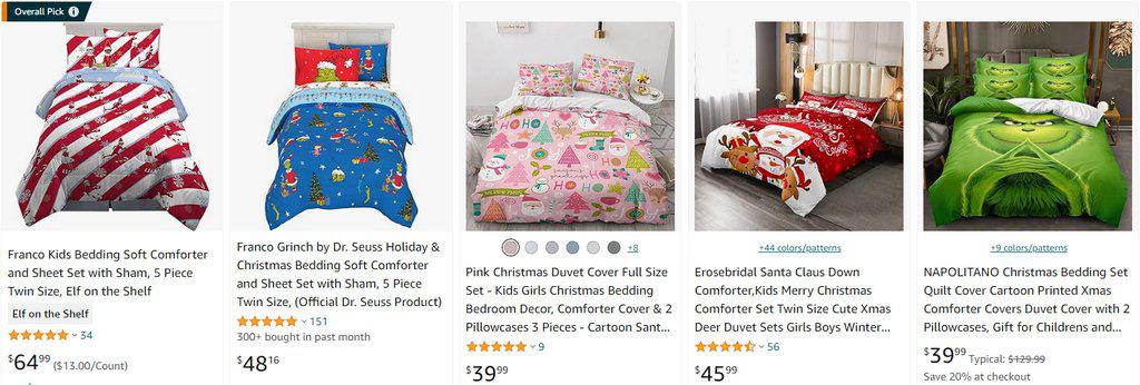 bedding sets winter products