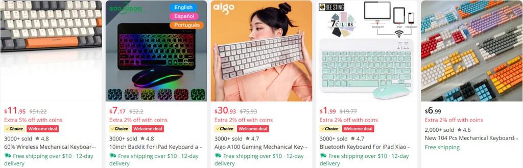 Wireless Keyboards black friday top selling items